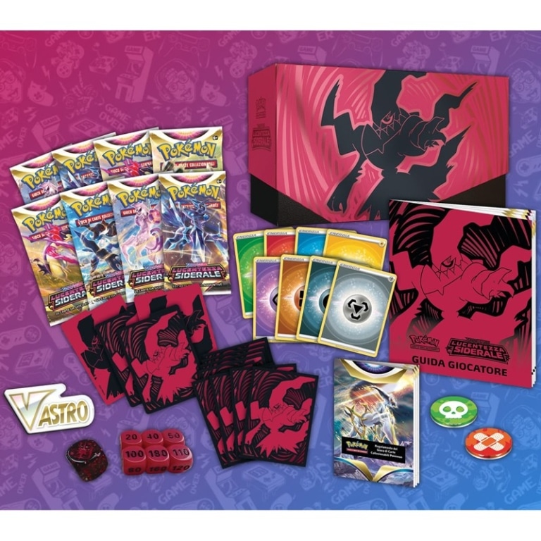 Pokemon Set Allenatore Fuoriclasse Spada E Scudo Lucentezza Siderale