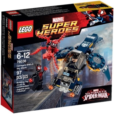Lego 76036 S.HEROES-SPIDERMAN ATTACCO AEREO