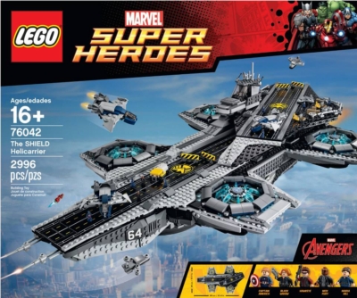 Lego 76042 S.HEROES-HELICARRIER S.H.I.E.L.D.