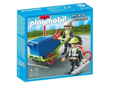 Playmobil 6113 CITTA' PULITA - OPERATORI ECOLOG.