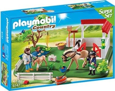 Playmobil 6147 SUPERSET - CLINICA PONY