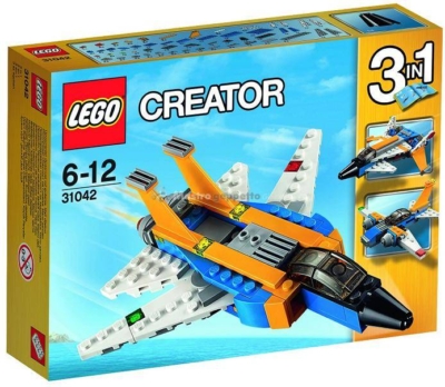 LEGO 31042 CREATOR-BIPLANO DA RICOGNIZIONE