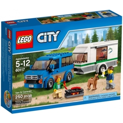 LEGO 60117 CITY-FURGONE+CARAVAN