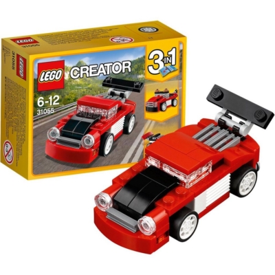 Lego 31055 Creator Bolide Rosso