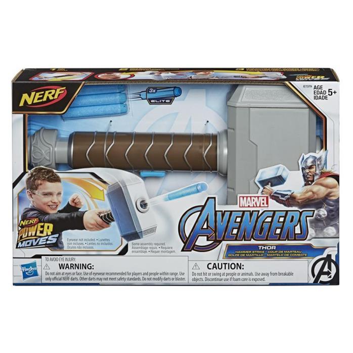 MARVEL AVENGERS - Martello di Thor Lancia Dardi - HASBRO E7379 – Piemonti  Giocattoli